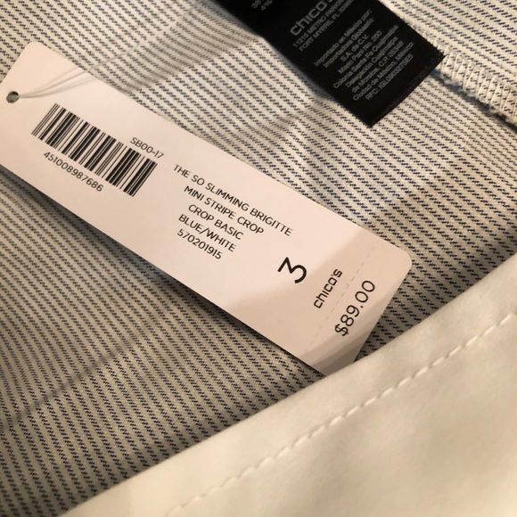 Chico’s | Women’s So Slimming Brigitte Mini Stripe - Picture 9 of 10